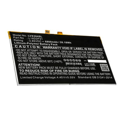 Batteri for Lenovo Tab 4 10 / Tab 4 10.1, L16D2P31 6800mAh fra subtel