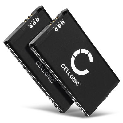 2x Batteri for Nintendo 3DS XL, Nintendo New 3DS XL 1800mAh fra CELLONIC