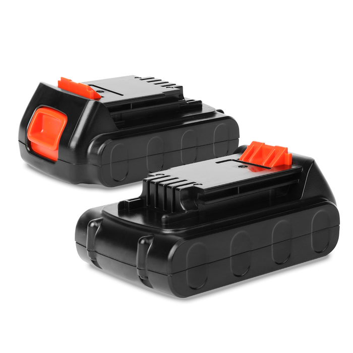2x Batteri Black & Decker GPC1820LB 2Ah