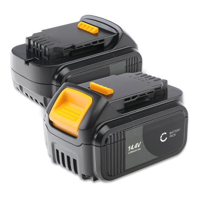 2x Batteri 14.4V, 4Ah, Li Ion for Dewalt DCR020, DCR027, DCV82, DCR017,DCD730, DCR019 - DCB142,DCB141, DCB140 Reservebatteri