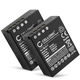 2x Batteri BLH-1 2000mAh