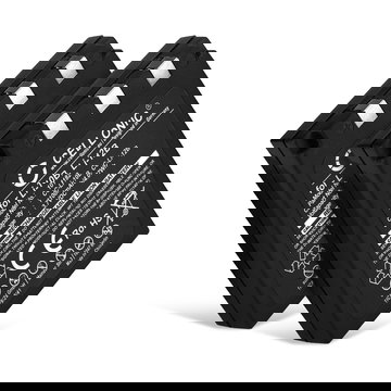 2x Batteri for Olympus mju 300, 400, 410, 500, 600, 800, 810, 1000, Stylus 300, Stylus 400 Kameraer 1100mAh fra CELLONIC