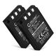 2x Batteri LI-10B LI-12B 1100mAh