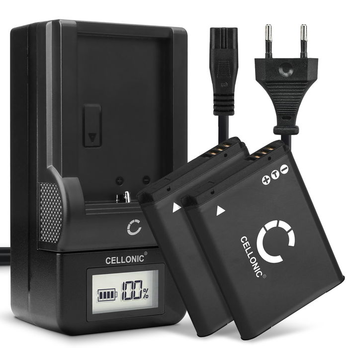 2x Batteri Samsung SL605 700mAh + Lader