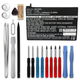 1x Battery (6400mAh, 3.7V) + Tool-kit