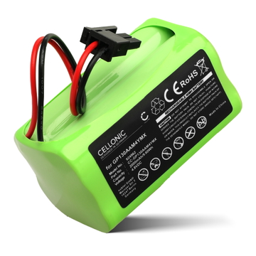 Batteri for Visonic PowerMaster 10 / Powermax Express - GP130AAM4YMX (2000mAh) reservebatteri
