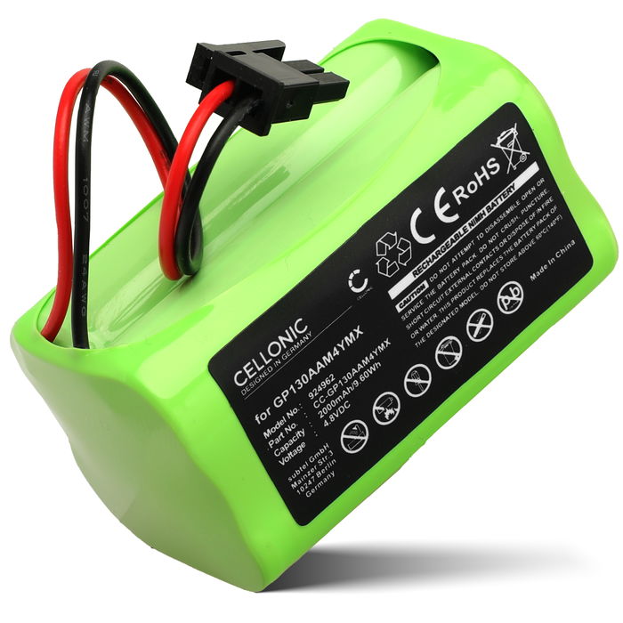 GP130AAM4YMX Battery for Visonic PowerMaster 10 / Powermax Express 2000mAh Battery Replacement