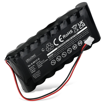 Batteri for Visonic Powermax Pro, GP180AAH8BMX 2000mAh fra CELLONIC