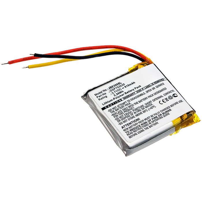 JBL GSP753030 Batteri