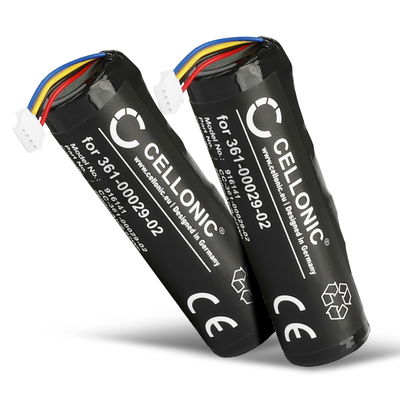 2x Batteri for Garmin Alpha 100, DC50, T5 GPS, TT10, TT15 2600mAh fra CELLONIC