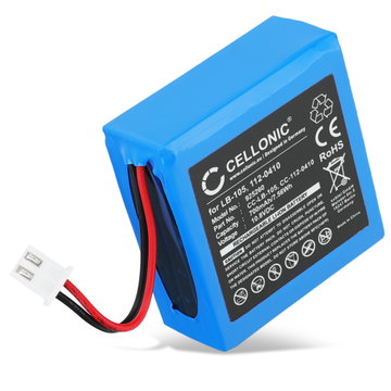 Batteri for Safescan 155i, 135i, 145ix, 165i, 165-S, 185-S, 155-S 112-0410, LB-105 (700mAh, 10.8V) fra subtel