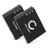 2x Batteri 600mAh