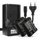 2x Batteri EN-EL15b EN-EL15a 2000mAh + Lader