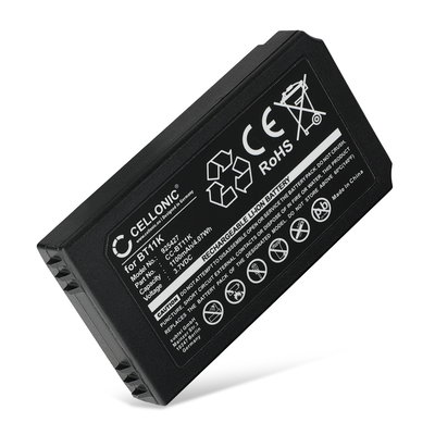 1x Battery for Ikusi IK2, PUPITRE IK2, T70/2 iKontrol Konecranes Mini Joystick Radio RMJ BT11K (1100mAh, 3.7V) from CELLONIC
