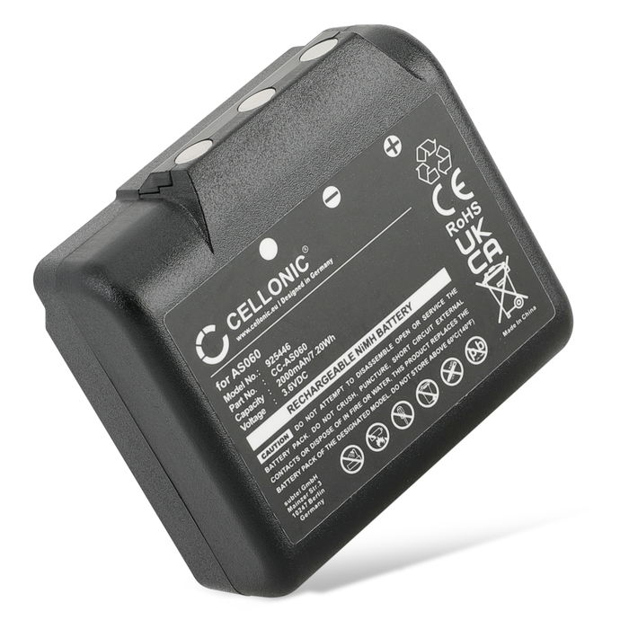 Batteri for IMET BE3600 BE5500 M550 Ares M550S THOR M550S ZEUS AS060 AS083 2000mAh 3.6V fra CELLONIC