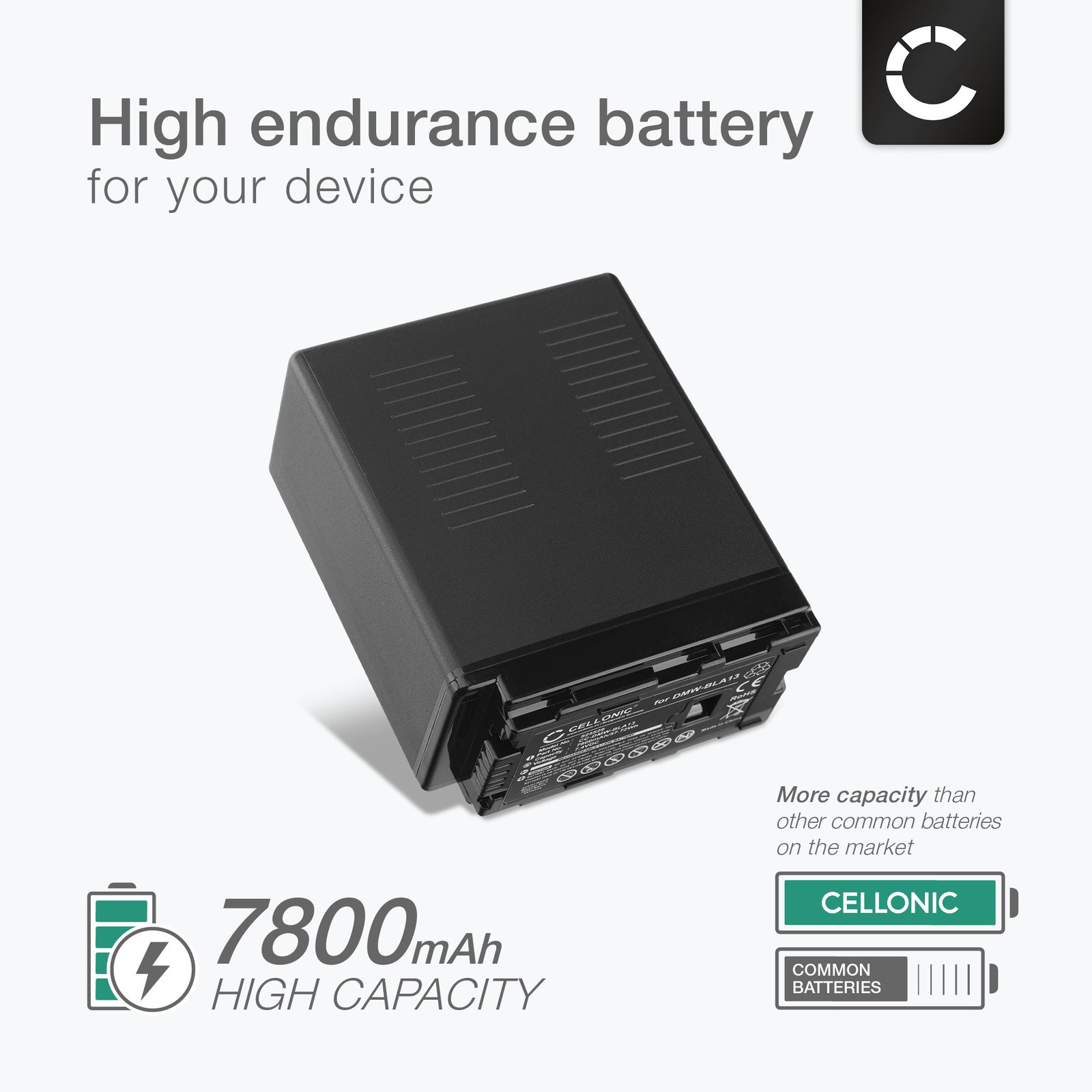 Panasonic HDC-TM750 Batteri