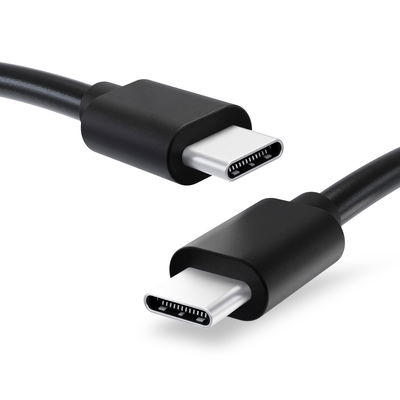 Universal USB Kabel 2.0 for smarttelefoner, nettbrett, høyttalere, GPS eller hodetelefoner - 1m Ladekabel USB Ledning svart