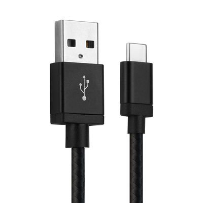 Datakabel for Huawei MediaPad M5 8.4 / M5 10.8 / M5 Pro / M5 lite 10 - 1m, 3A USB kabel, svart