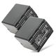 2x Batteri VW-VBK180 VW-VBK360 VW-VBL090 3400mAh