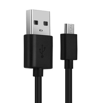 USB Kabel for Leica D-Lux 7 Leica Q Typ 116 Leica TL Leica SL Typ 601 Medion Life X44000 MD 87021 P86009 - 1m Ladekabel 2A Datakabel, svart
