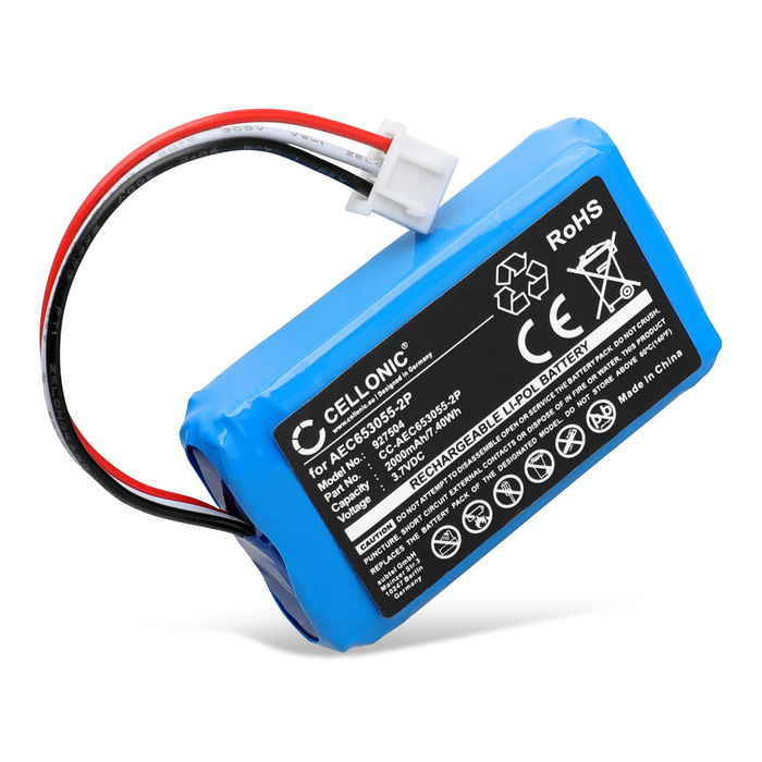 Battery for JBL Flip 2 (2013) 2000mAh from CELLONIC