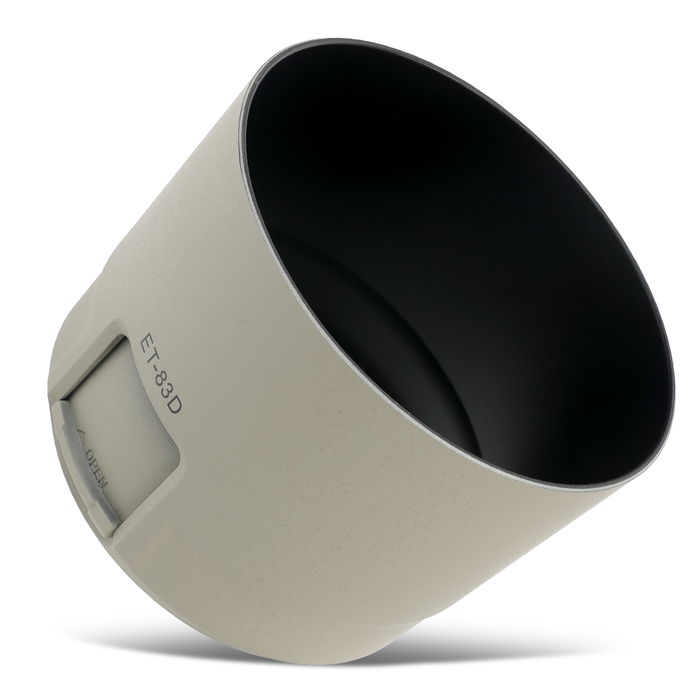 ET-83D Kamera Ø 77mm Teleobjektiv Solblender for Canon EF 100-400 mm 1:4.5-5.6L IS II USM – Plast Bajonett Sylindrisk / Rund Solblender fra CELLONIC