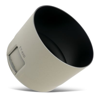 ET-83D Kamera Ø 77mm Teleobjektiv Solblender for Canon EF 100-400 mm 1:4.5-5.6L IS II USM – Plast Bajonett Sylindrisk / Rund Solblender fra CELLONIC