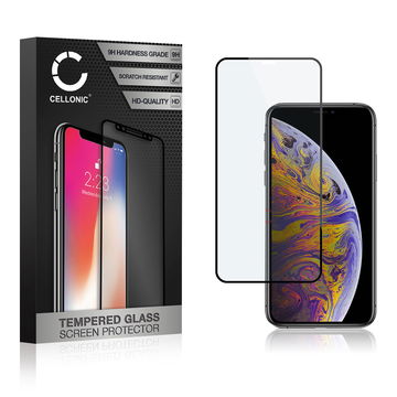 Skjermbeskytter glass iPhone 11 Pro Max / iPhone Xs Max (3D Case-friendly, 9H, 0,33mm, Full Glue) Herdet Glass