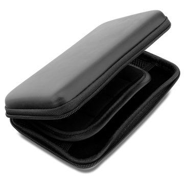 Beskyttelsesdeksel for Nintendo 3DS XL, DSi XL, New 2DS XL, Retroid Pocket 2 Plus & Analogue Pocket – Robust veske i svart