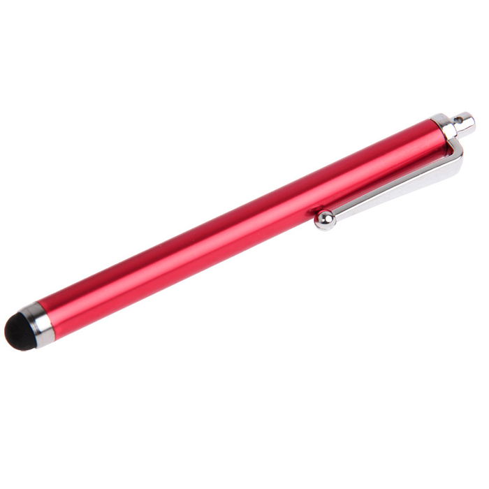Touchscreen Stylus Pen for iPad, iPhone, Samsung, Kindle – Precision Capacitive Stylus Touchpen for Tablets, Smartphones & Laptops – Red