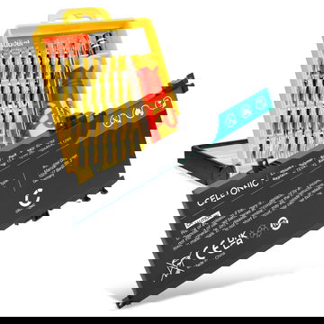 Batteri for HP Omen 15-ax200, ax201, ax202, ax203, ax204, ax205, Pavilion 15-bc200, TE04XL 2800mAh + Verktøy fra CELLONIC