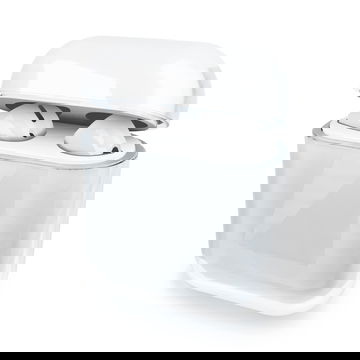 Lomme for AirPods AirPods 2 - Gjennomsiktig shell pocket tasker