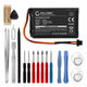 1x Batteri AHA1111107 AHA11111010 P6 1100mAh + Verktøy