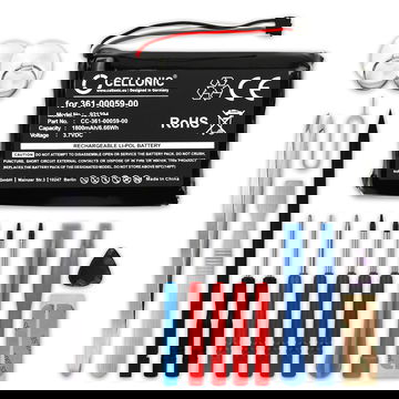 Batteri for Garmin Zumo 390LM, Zumo 350, Zumo 340 1800mAh + Verktøy fra CELLONIC