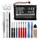 1x Batteri 361-00059-00 1800mAh + Verktøy