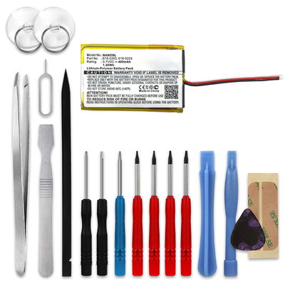 Batteri for Apple iPod nano 1 Gen. A1137 400mAh + Verktøy fra subtel