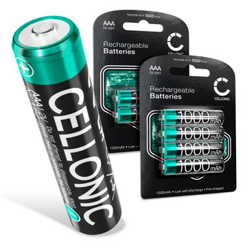 6x Batteri for Reer 50070 6x 1000mAh AAA fra CELLONIC