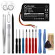 1x Batteri 533-000084 1209 533-000083 1050mAh + Verktøy