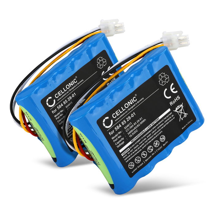 2x Gardena R160Li (2017) Batteri