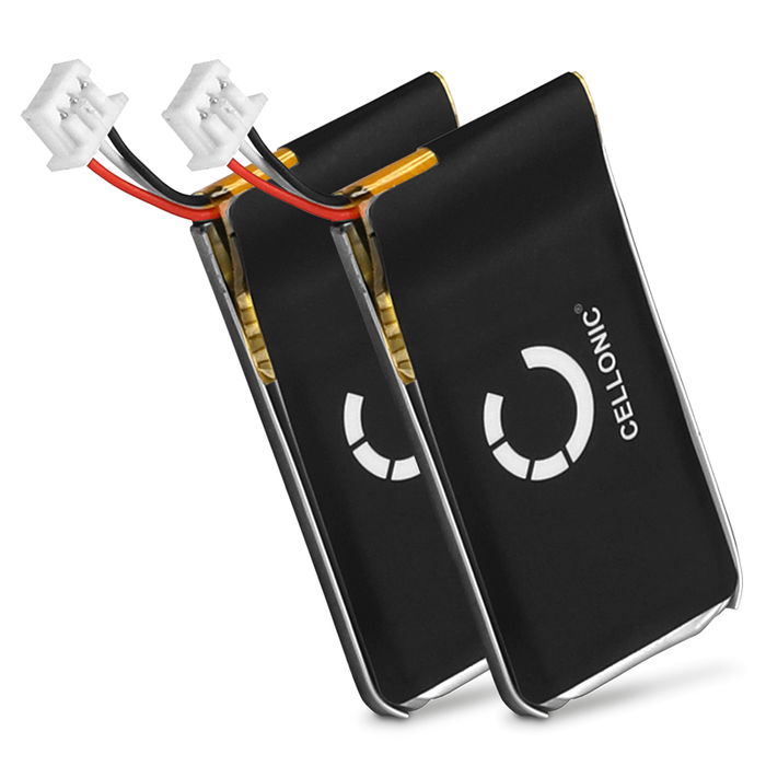 2x Batteri for Sennheiser MB Pro 2, MB Pro 1, DW Pro 2, DW Pro 1, DW Office, D10, OfficeRunner, DW Pro 30, 504374 180mAh fra CELLONIC