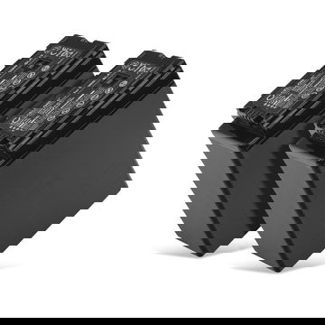 2x DMW-BLA13 VW-VBG360 VW-VBG6 Battery for Panasonic SDR-H80 -H40 -H20 AG-AC160 -AC130 AG-HMC150 HDC-TM700 HDC-SD9 -SD5 -SD20 -SD10 7800mAh Camera Battery Replacement