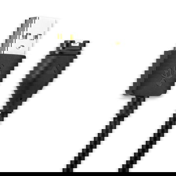 USB Kabel for Garmin Fenix 8, 7 / Forerunner 255, 55, 265, 965, 165, 955 / Vivoactive 5 / Venu 3, 3S, 2 / Enduro 3 - 1m Ladekabel 1A USB Ledning PVC Datakabel svart