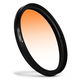 Ø 62mm Oransje Gradert Fargefilter