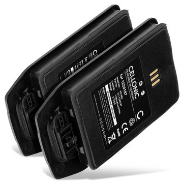 2x Batteri for Ascom D81, Avaya DECT 3749, Aastra DT413 1100mAh fra CELLONIC