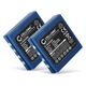 2x Batteri BA222060,FUB 03A,KH68302500,253211 700mAh