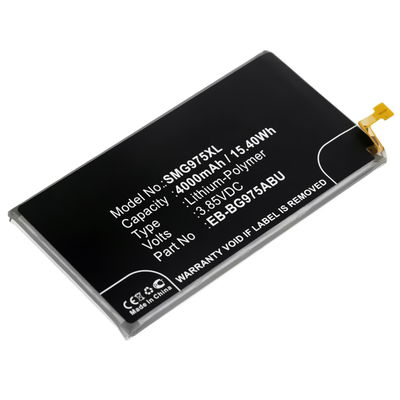 Batteri for Samsung Galaxy S10 Plus SM-G975F 4000mAh fra CELLONIC