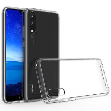 Backcover for Huawei P20 - TPU, Gjennomsiktig lomme, pocket, shell, skal