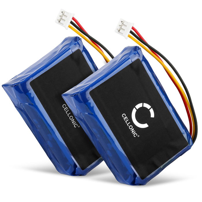 2x Batteri for Philips Fidelio Soundbar HTL9100 Accu 2500mAh Akku bytte Batteri