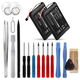 2x Battery (1000mAh, 3.7V) + Tool-kit