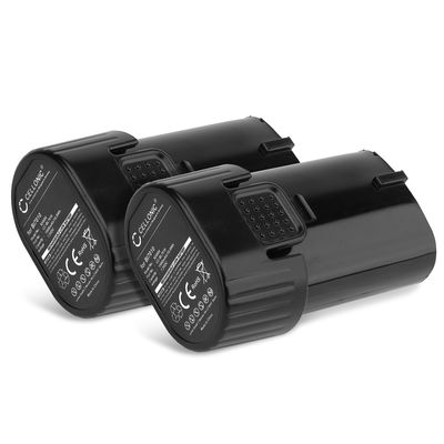 2x Batteri for Makita DF012DSE, GN900SE, TD022DSE, DF010D, TD020D, DF012, DF012, BL7010 1500mAh fra subtel